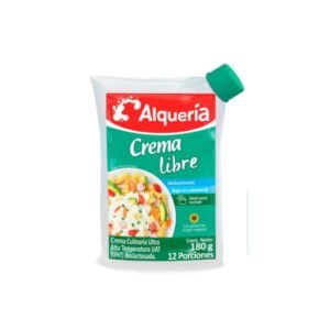 Crema de leche ALQUERIA libre