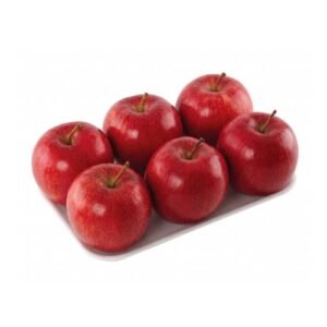 bandeja manzana roja