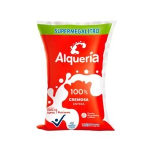 Leche Alqueria Entera SupermegaLitro Bolsa